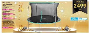 Makro Bounceking 10ft. Trampoline offer