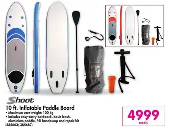 Makro Shoot 10ft. Inflatable Paddle Board offer