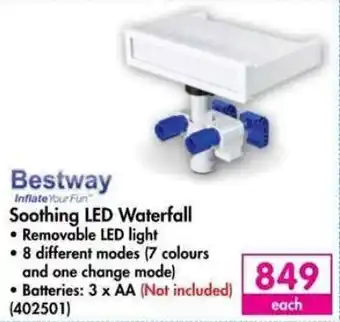 Makro Bestway Soothing LED Waterfall offer
