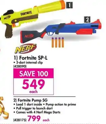 Makro Fortnite Pump SG offer