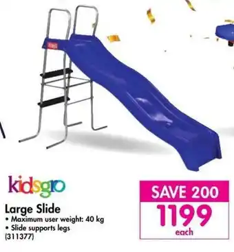 Makro Kidsgro Large Slide 40kg offer