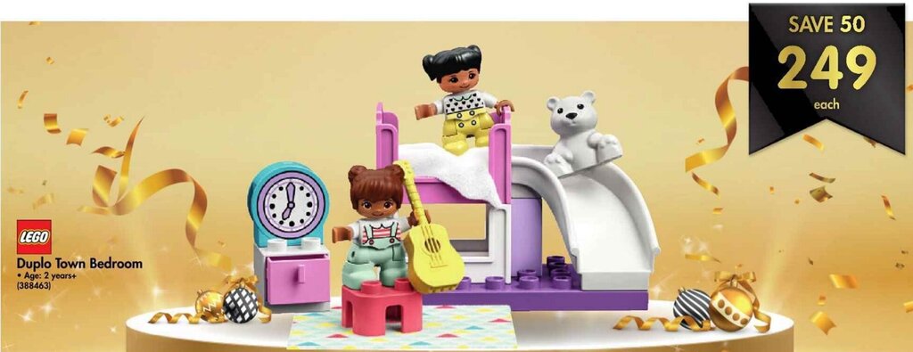 Lego Duplo Town Bedroom offer at Makro