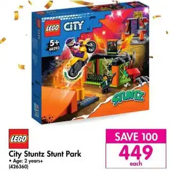 Makro Lego City Stuntz Stunt Park offer