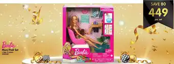 Makro Barbie Mani/Pedi Set offer