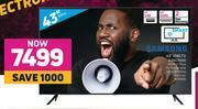 Game Samsung 43" UHD TV 43AU7000 offer