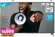 Game LG 70" Smart UHD ThinQ TV 70UP7550PVD offer