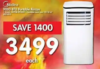 Makro Midea 9000 BTU Portable Aircon offer