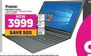 Game Proline Intel Celeron Laptop offer