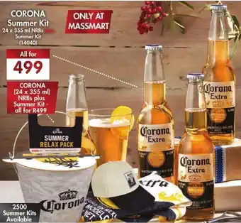 Makro’s liquor Corona Summer Kit 24x355ml offer