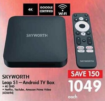 Makro Skyworth Leap S1 - Android TV Box offer