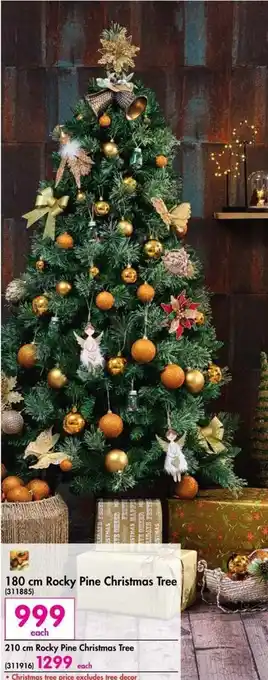 Makro 180cm Rocky Pine Christmas Tree offer