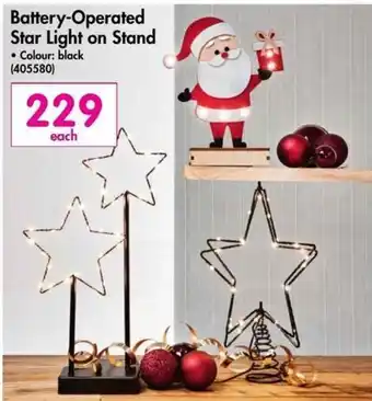 Makro Battery-Operated Star Light on Stand offer
