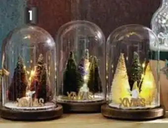 Makro Glass Dome with LED Lights offer