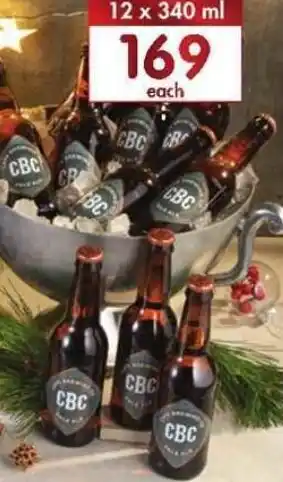 Makro’s liquor CBC Pale Ale NRBs 12x340ml offer