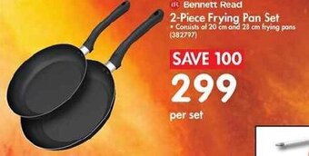 Makro Bennett Read 2-Piece Frying Pan Set offer