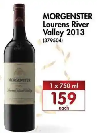 Morgenster Lourens River Valley 2013 1x750ml