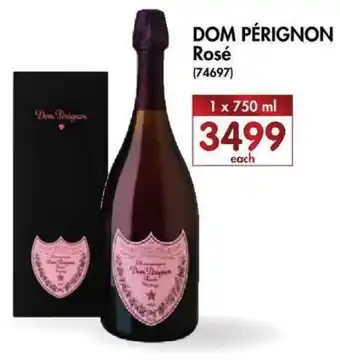 Makro’s liquor Dom Pérignon Rosé 750ml offer
