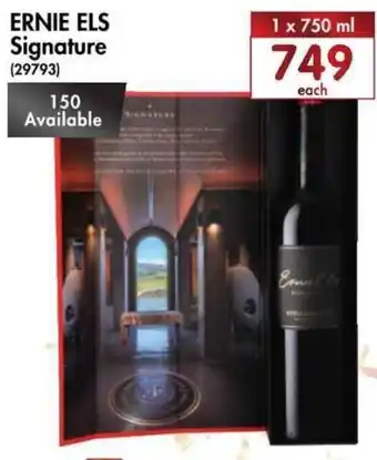 Ernie Els Signature 1x750ml