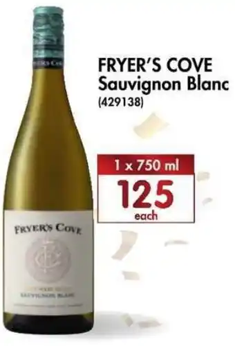 Makro’s liquor Fryer's Cove Sauvignon Blanc 1 x 750ml offer