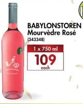 Makro’s liquor Babylonstoren Mourvèdre Rosé 1x750ml offer