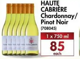 Makro’s liquor Haute Cabriére Chardonnay/ Pinot Noir 1x750ml offer