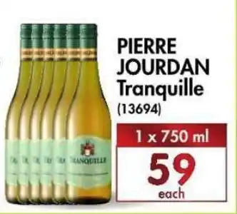 Makro’s liquor Pierre Jourdan Tranquille 1x750ml offer