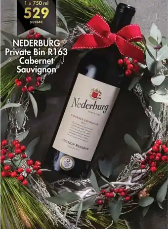 Nederburg Private Bin R163 Cabernet Sauvignon 1x750ml
