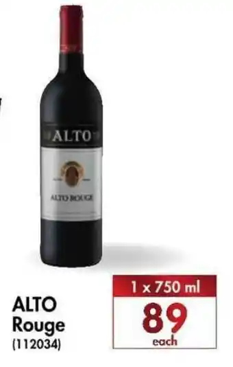 Alto Rouge 1x750ml