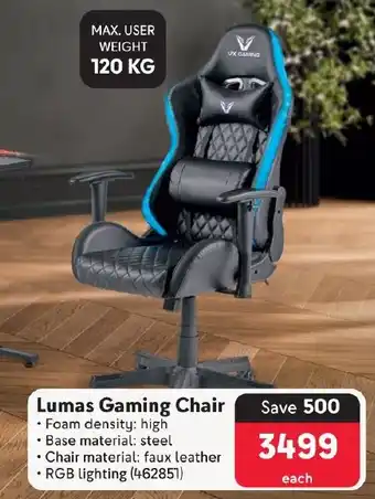 Makro Lumas Gaming Chair offer