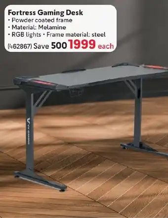 Makro Fortress Gaming Desk offer