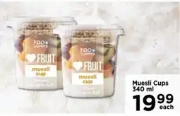 Food Lover's Market Muesli Cups offer