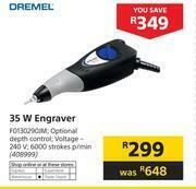 Builders Warehouse Dremel 35W Engraver offer