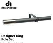 Design House Designer Ring Pole Set 1.5m