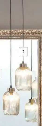 Builders Warehouse DH Ribbed Glass Pendant Light offer