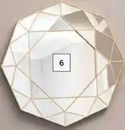 Builders Warehouse DH Madrid Mirror 585mm x 585mm offer