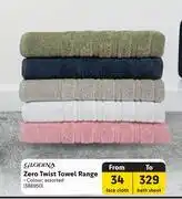 Makro Glodina Zero Twist Towel Range (Face Cloth) offer