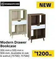 Builders Warehouse Home & Kitchen Modern Drawer Bookcase-300mm x 500mm x 900mm Each offer