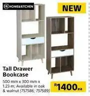 Builders Warehouse Home & Kitchen Tall Drawer Bookcase-500mm x 300mm x 1.23m Each offer