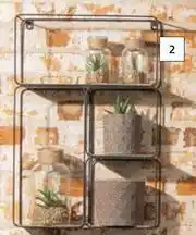 Builders Warehouse Shelfmate Wood & Metal Wall Shelf-540mm (l) x 360mm (w) x 100mm (h) offer