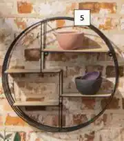 Builders Warehouse Shelfmate Circular Wall Shelf-450mm (l) x 450mm (w) x 110mm (h) offer