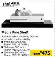 Builders Warehouse Shelfmate Media Pine Shelf offer