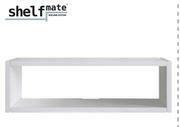 Builders Warehouse Shelfmate Media MDF Cube (White)-482mm x 350mm x 152mm x 16mm offer