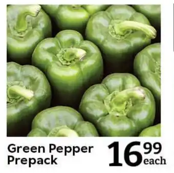 Oxford Freshmarket Green Pepper Prepack offer