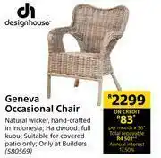 Builders Warehouse Design House Geneva Occasional Chair offer