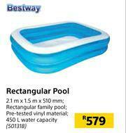 Bestway Rectangular Pool-2.1m x 1.5m x 510mm