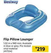Builders Warehouse Bestway Flip Pillow Lounger-1.02m x 940mm offer