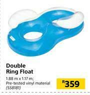 Builders Warehouse Double Ring Float-1.88m x 1.17m offer