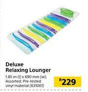 Builders Warehouse Deluxe Relaxing Lounger-1.85m (l) x 690mm (w) offer