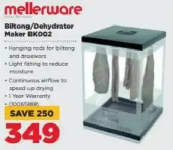 HiFi Corp Mellerware Biltong/Dehydrator Maker BK002 offer