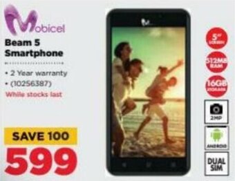 HiFi Corp Mobicel Beam 5 Smartphone offer